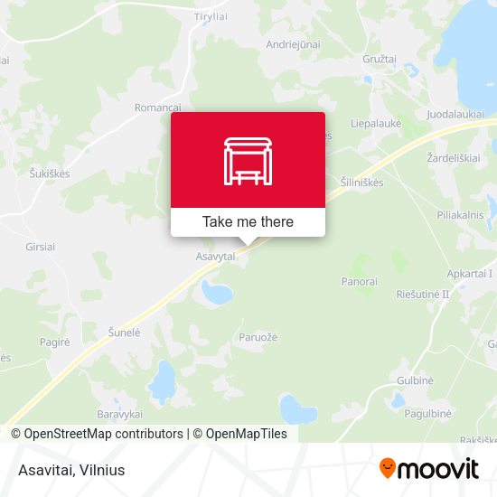 Карта Asavitai