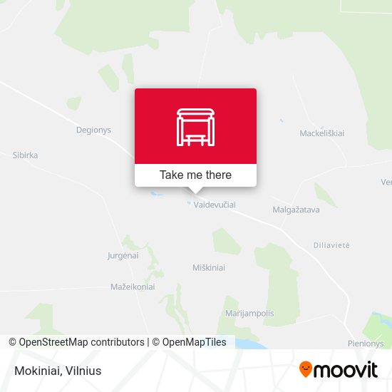 Карта Mokiniai