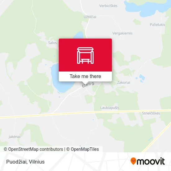 Карта Puodžiai