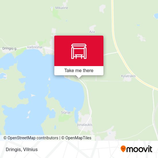 Карта Dringis