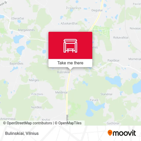 Карта Bulinskiai