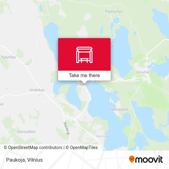 Карта Paukoja