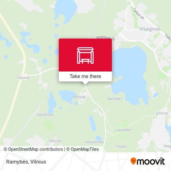 Карта Ramybės