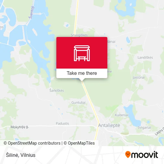 Карта Šilinė
