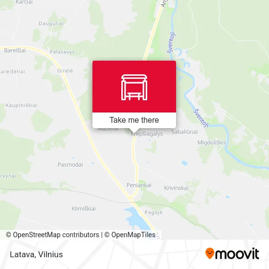 Карта Latava