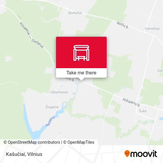 Карта Kašučiai