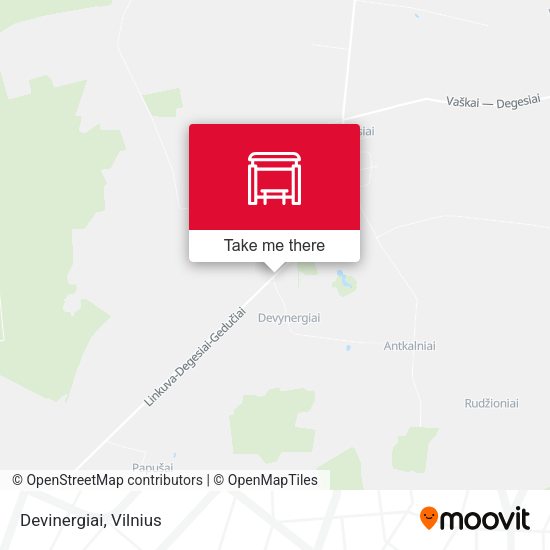 Карта Devinergiai