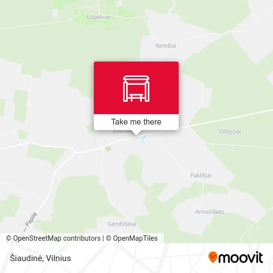 Карта Šiaudinė