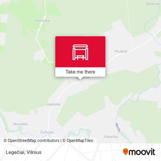Карта Legečiai
