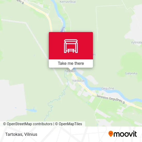 Карта Tartokas