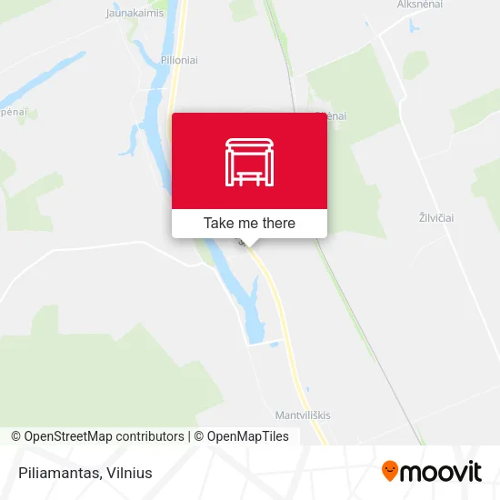 Карта Piliamantas