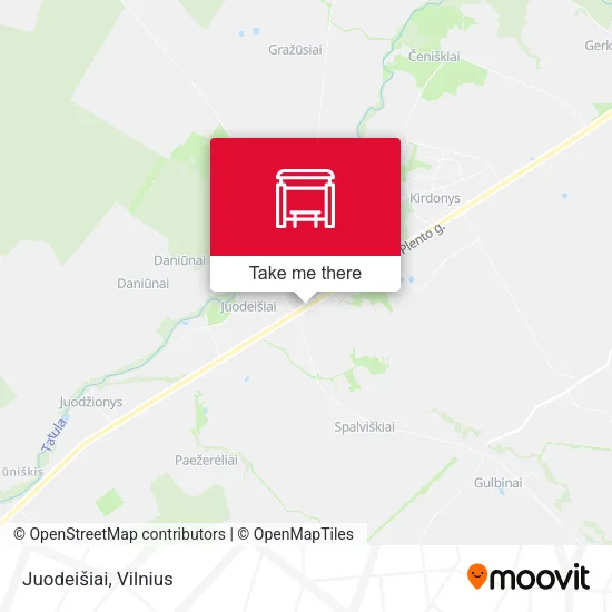 Карта Juodeišiai