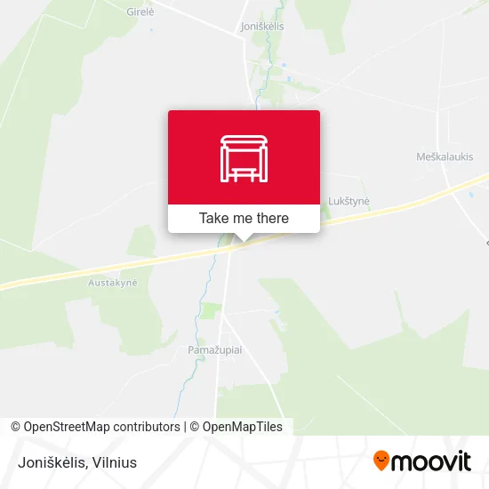 Карта Joniškėlis