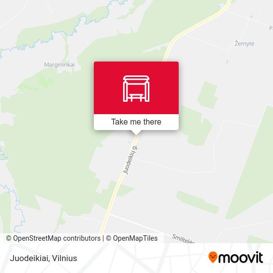 Карта Juodeikiai