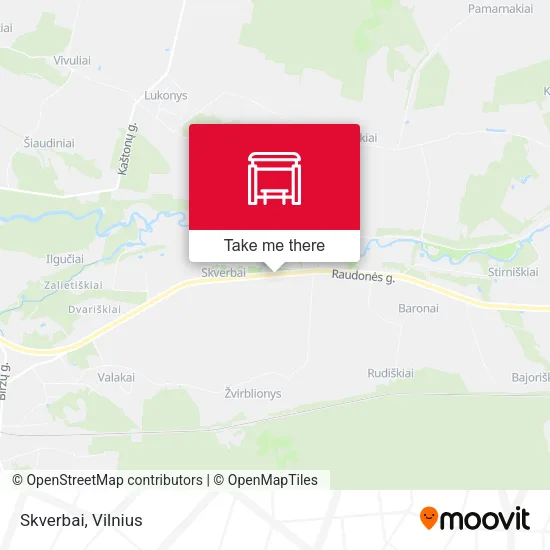 Карта Skverbai