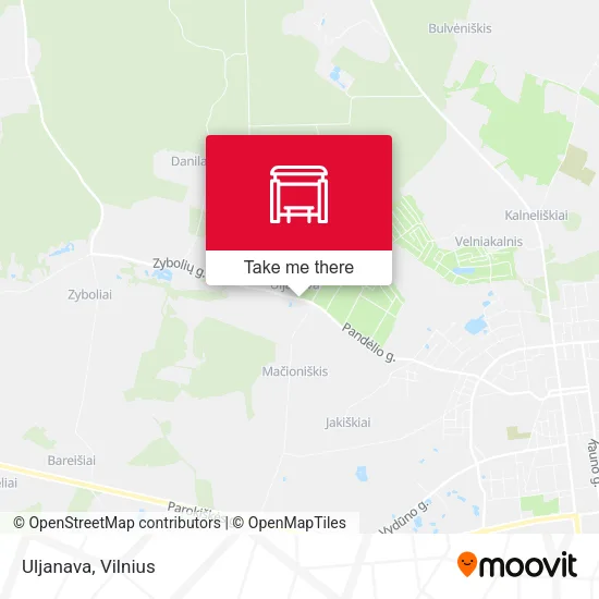 Карта Uljanava