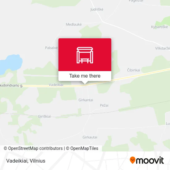 Карта Vadeikiai