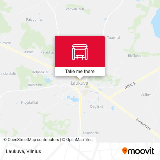 Карта Laukuva