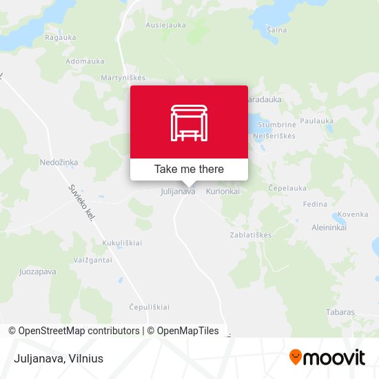 Карта Juljanava