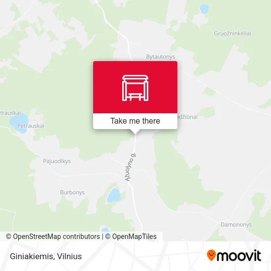 Карта Giniakiemis