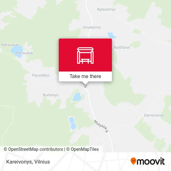 Карта Kareivonys