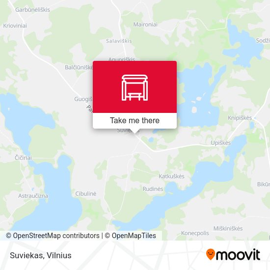 Карта Suviekas
