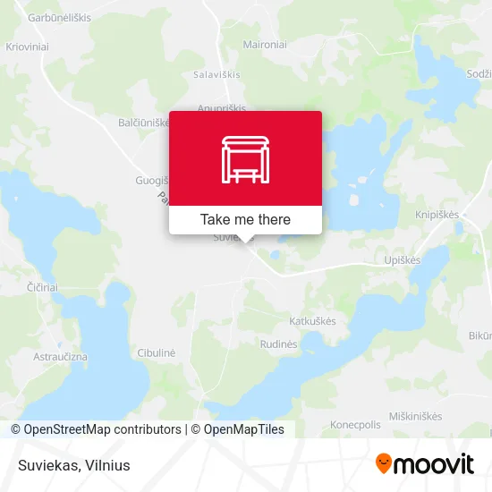 Карта Suviekas
