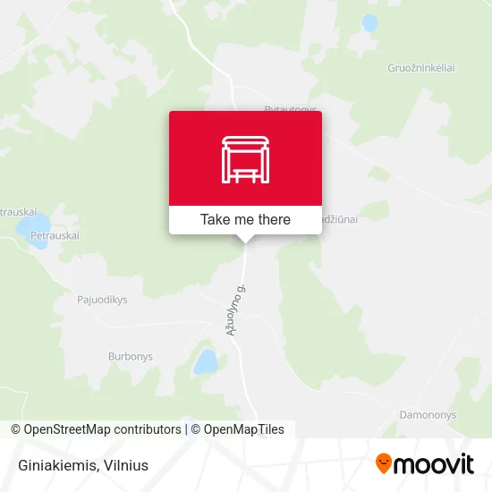 Карта Giniakiemis