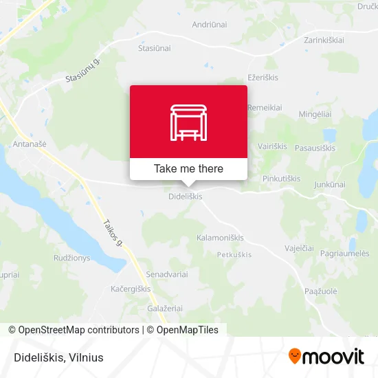 Карта Dideliškis