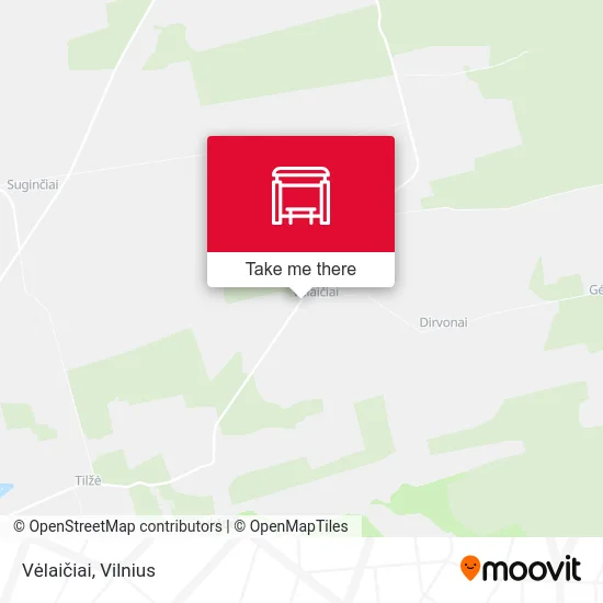 Карта Vėlaičiai