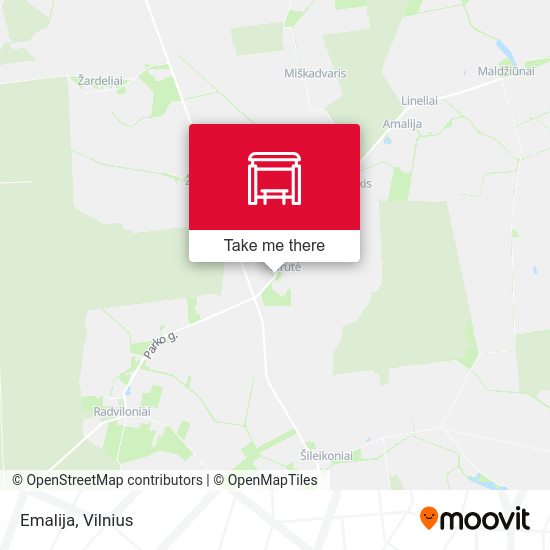 Карта Emalija