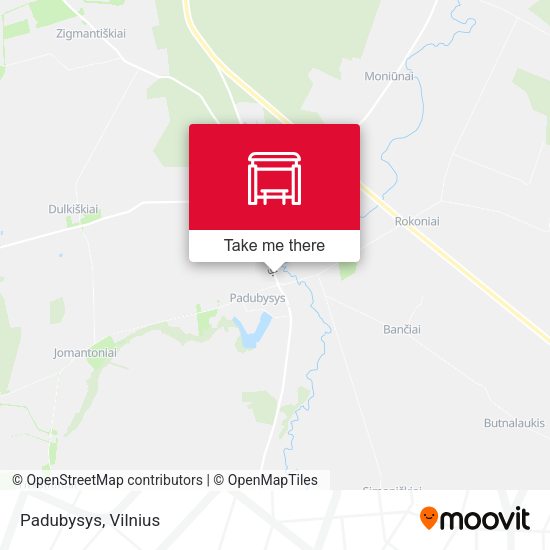 Карта Padubysys