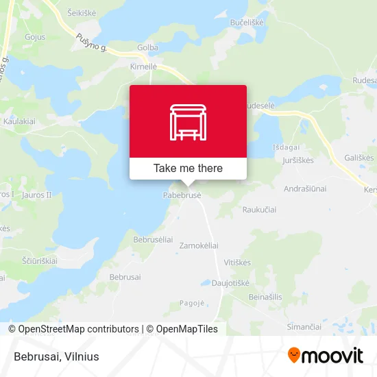 Карта Bebrusai