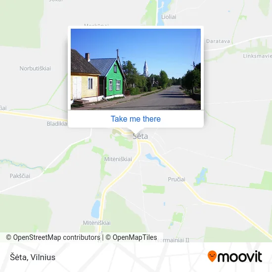Карта Šėta