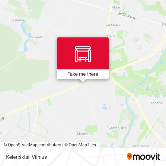 Карта Keleriškiai