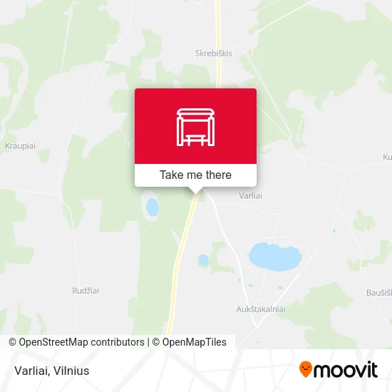 Карта Varliai
