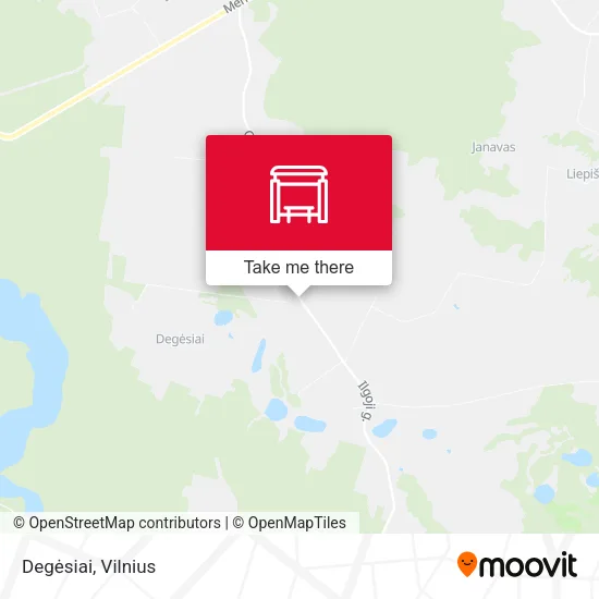 Карта Degėsiai