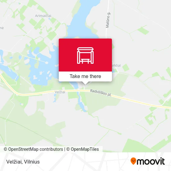 Карта Velžiai