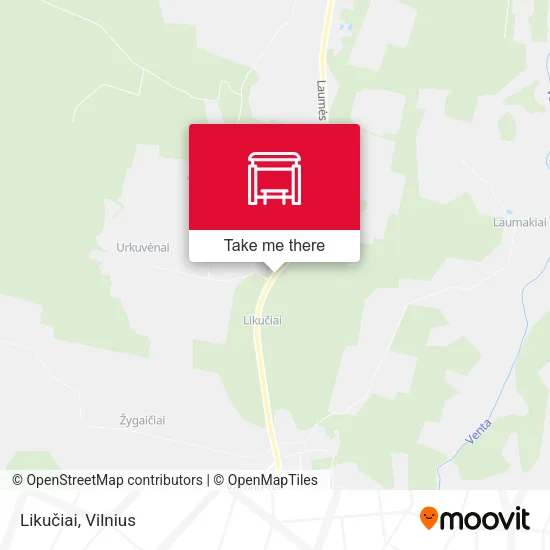 Карта Likučiai