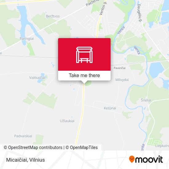 Карта Micaičiai