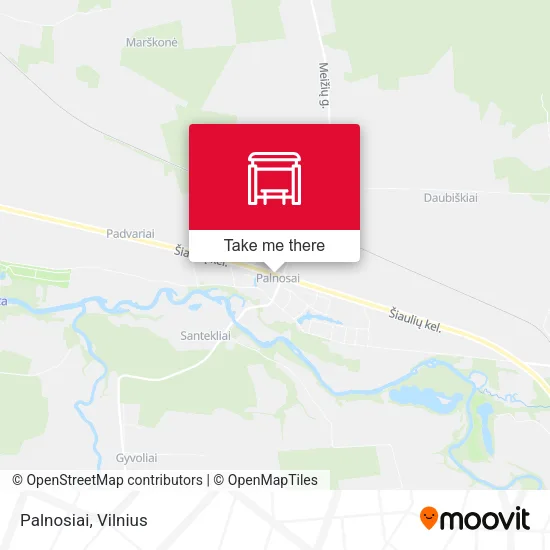 Карта Palnosiai