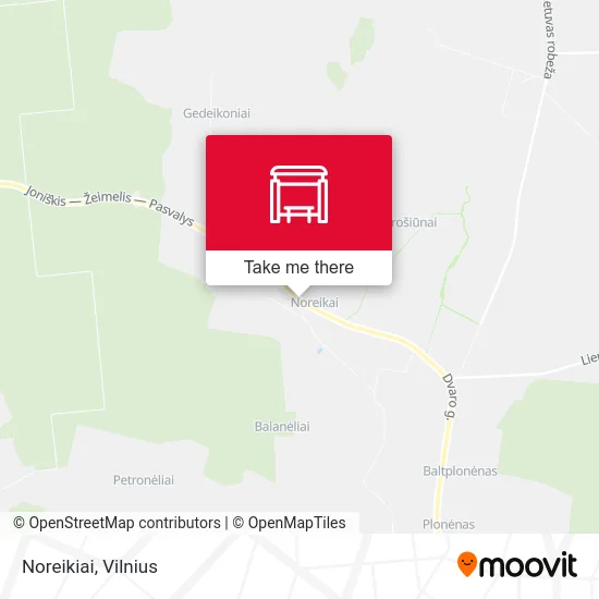 Карта Noreikiai