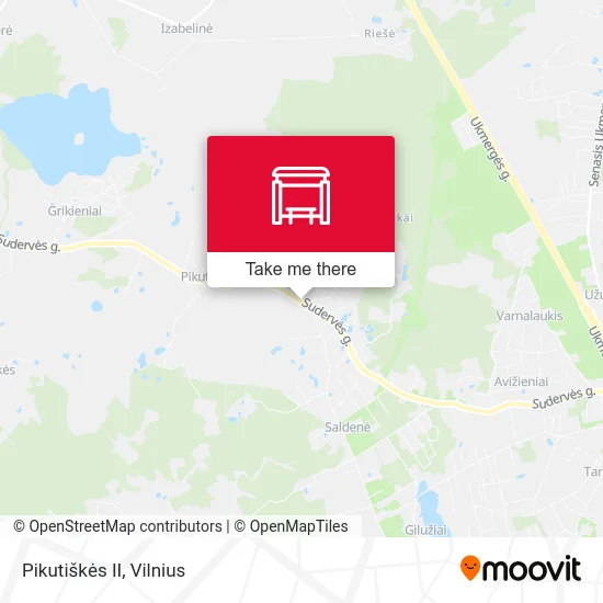 Карта Pikutiškės II