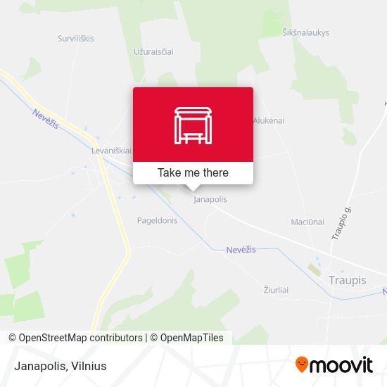 Карта Janapolis