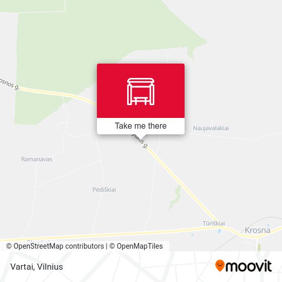 Карта Vartai