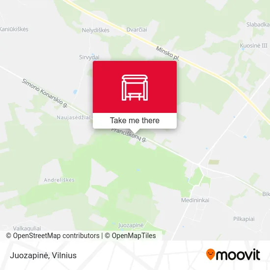 Карта Juozapinė