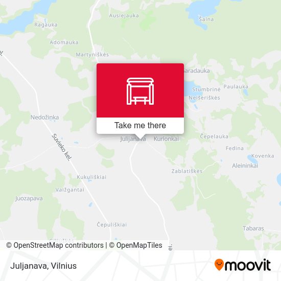 Карта Juljanava
