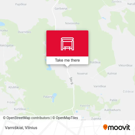 Карта Varniškiai