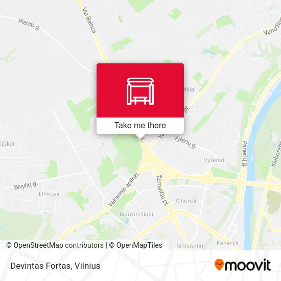 Карта Devintas Fortas