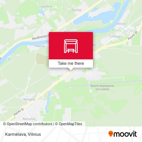 Карта Karmėlava